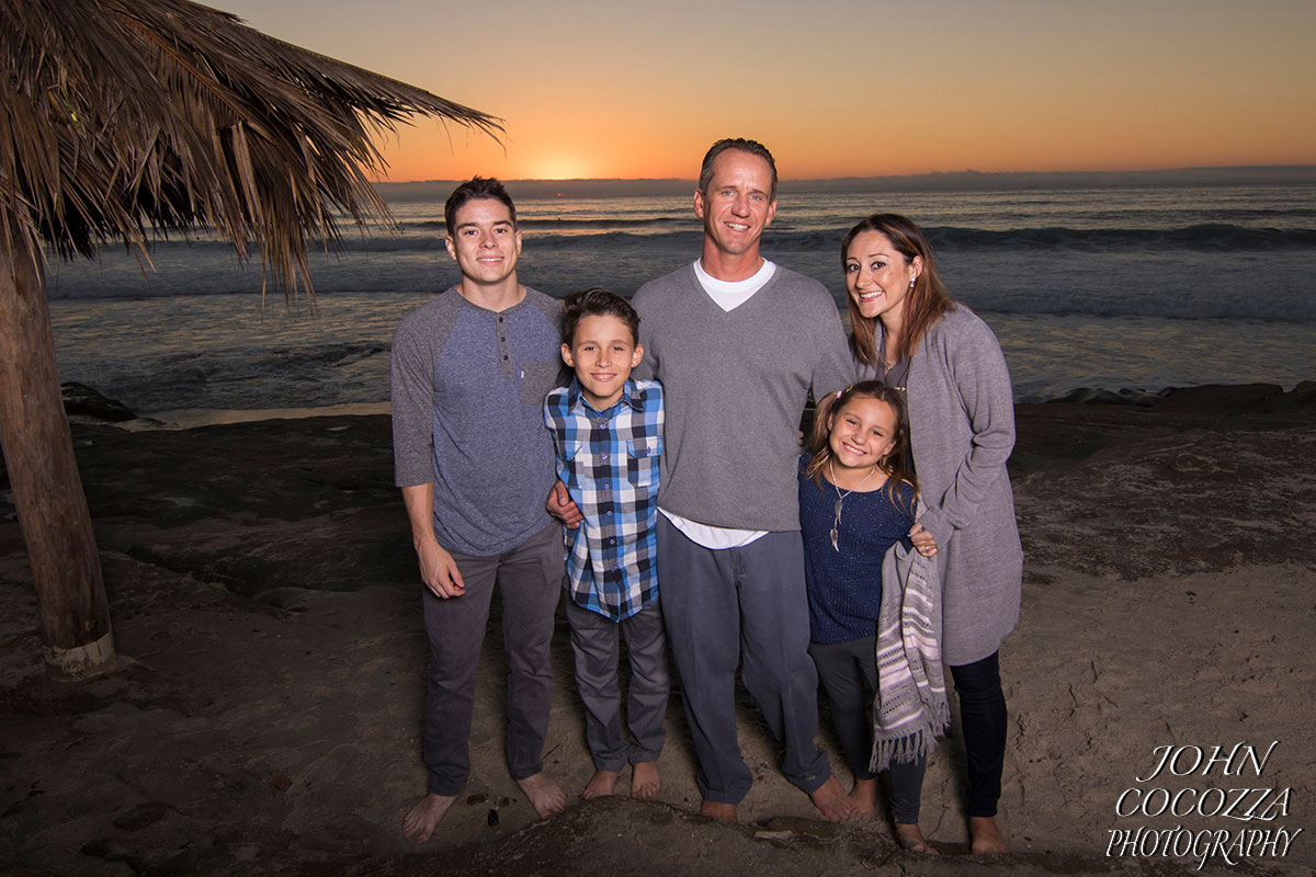 family pictures at windansea beach by la jolla photographer john cocozza photography