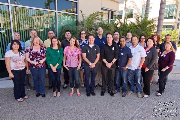 company team portrait in san diego by john cocozza photography