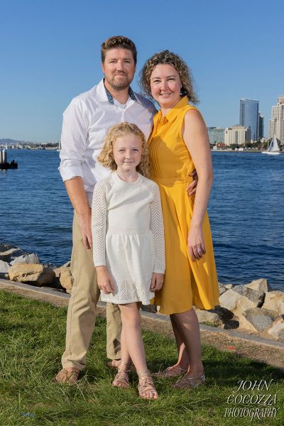 family pictures at coronado in san diego by john cocozza photography