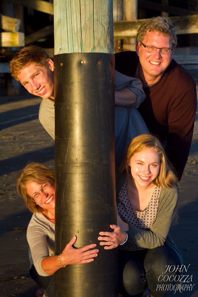 family photos at crystal pier in pacific beach by john cocozza photography
