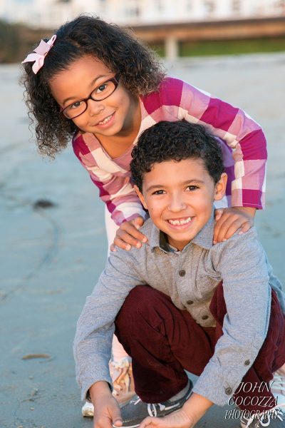 family pictures in pacific beach by john cocozza photography