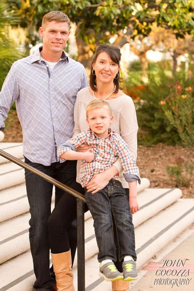 family photos at balboa park in san diego by john cocozza photography