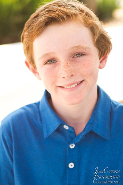 kids headshot photographer in san diego by john cocozza