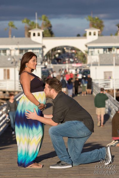 maternity pictures in pacific beach by san diego photographer john cocozza photography