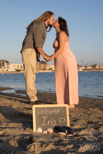 maternity pictures in pacific beach by san diego photographer john cocozza photography