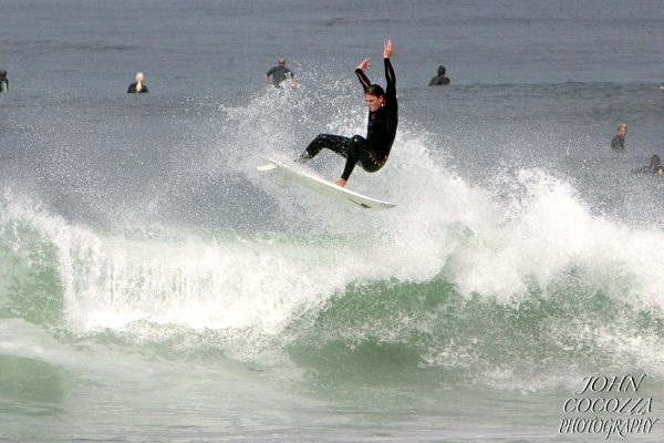 surfing photographer at windansea beach in san diego by john cocozza photography