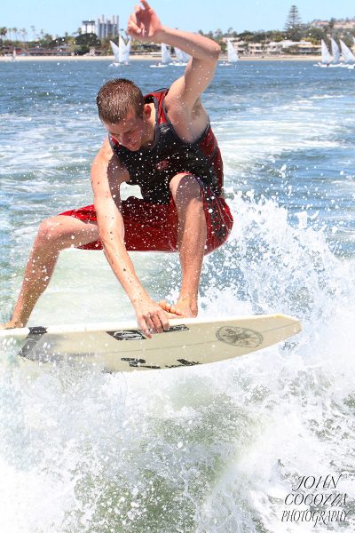 wake surfing photographer in san diego by john cocozza photography