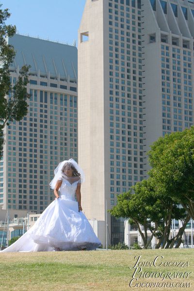 wedding pictures at waterfront park by san diego photographer john cocozza photography