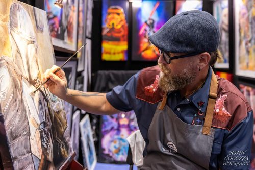 comic con artist photographer in san diego by john cocozza photography