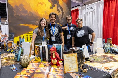 matthew wolf comic con booth by photographer john cocozza photography