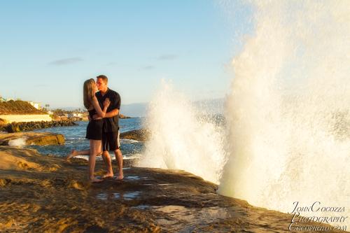 engagement portraits in sunset cliffs by san diego photographer john cocozza photography