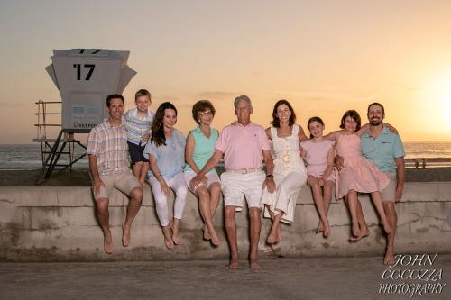 family photos at mission beach in san diego by john cocozza photography