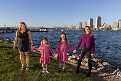 family photos at coronado in san diego by john cocozza photography