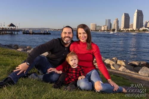 family photos at coronado in san diego by john cocozza photography