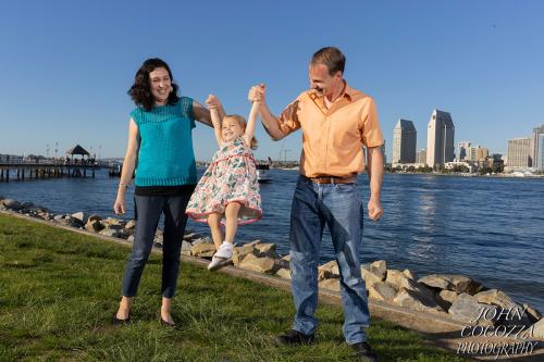 family photography at coronado in san diego by john cocozza