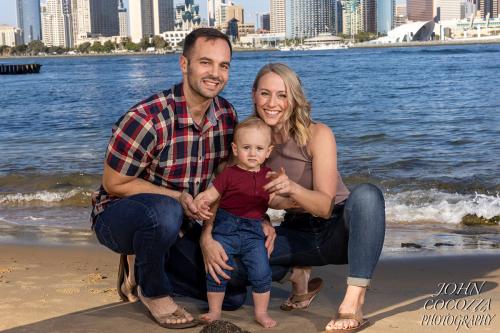 family pictures at coronado in san diego by john cocozza photography