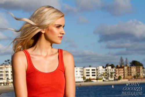 modeling photographer in pacific beach by john cocozza photography