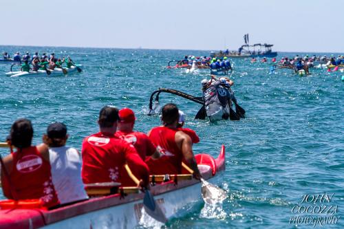 outrigger canoe race photographer in oceanside by john cocozza photography