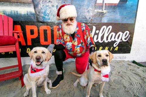 santa portrait photography in san diego by professional photographer john cocozza
