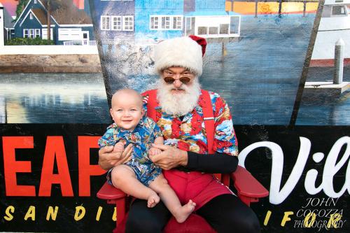 santa portrait photography in san diego by professional photographer john cocozza