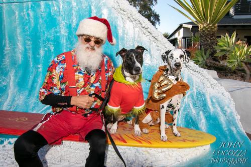 santa portrait photography in san diego by professional photographer john cocozza