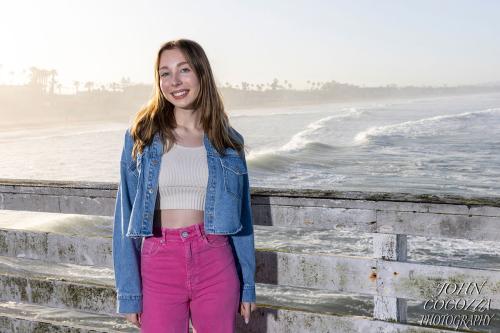 senior portrait photographer in pacific beach by john cocozza